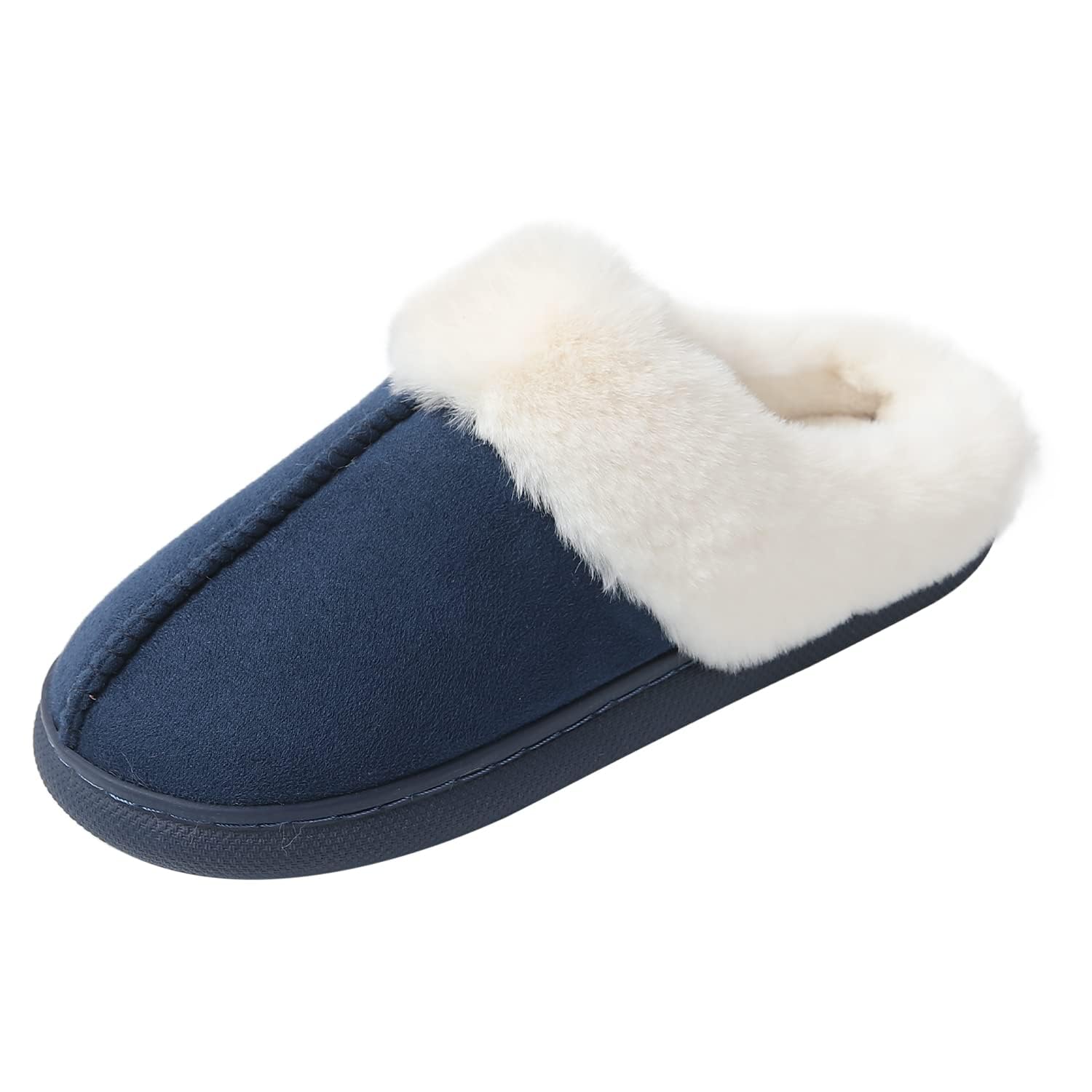 JOMIX Pantofole Donna Invernali Comode Ciabatte Pelose Calde Morbide Scamosciata
