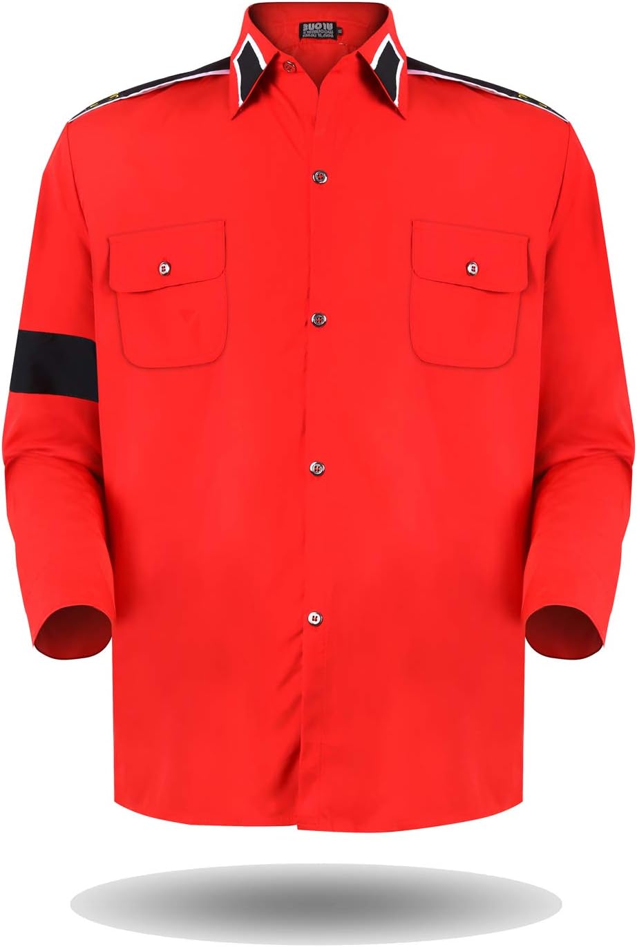 Men's Long Sleeve Solid Casual Shirt Professional Perform Shirt