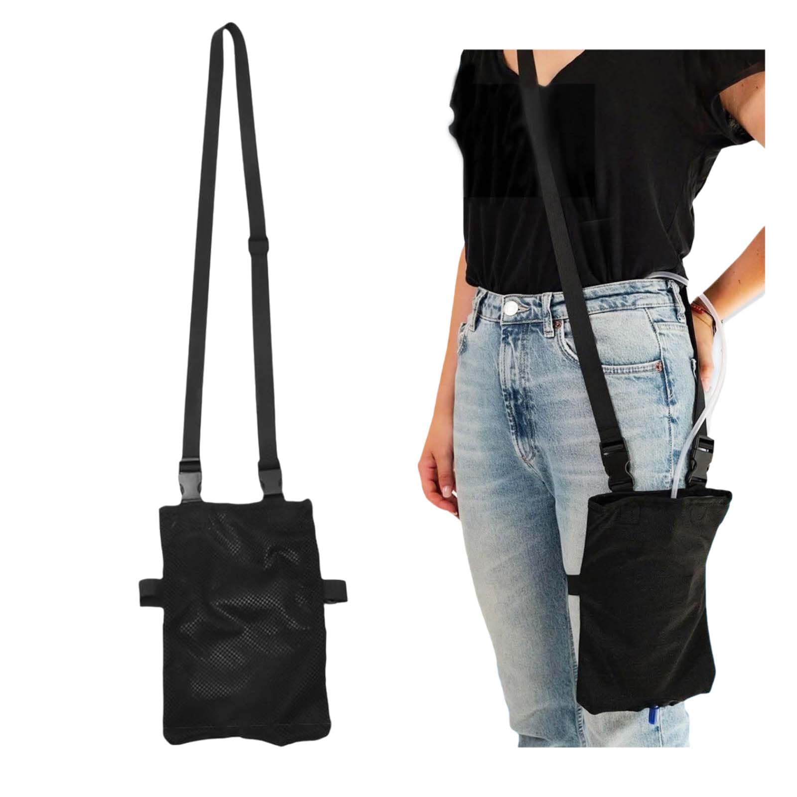 28 cm*20 cm,Taschen für urinbeutel,Bolsas para catéter,Bolsa de pierna para catéteres,Soporte para bolsa de orina para catéteres,Soporte para bolsa de orina,Correas de hombro ajustables