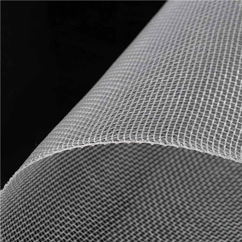 Filtro de tela de nailon de 1 pieza, tela de filtración de malla fina resistente a altas temperaturas for colador de pintura(120mesh,1x10 Meters)