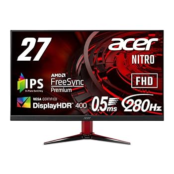 【8月末まで】最終値下げ！！acer VG272 Xbmiipx 240Hz Amazon.co.jp: Acer ゲーミングディスプレイ VG272Xbmiipx 27型