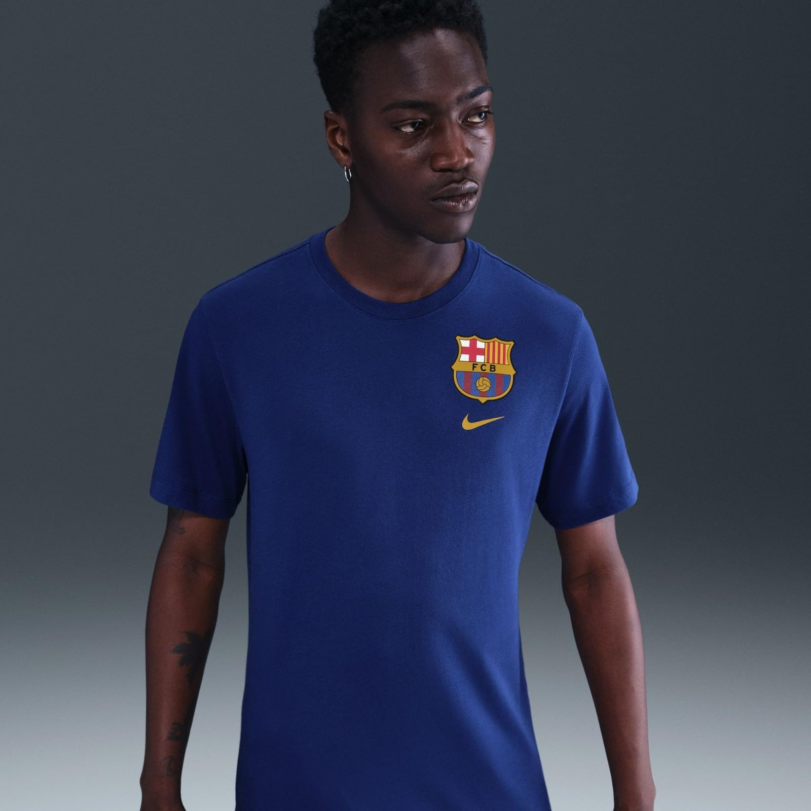 NIKE koszulka piłkarska Mężczyźni Fc Barcelona Nike Fußball-t-shirt Für Herren