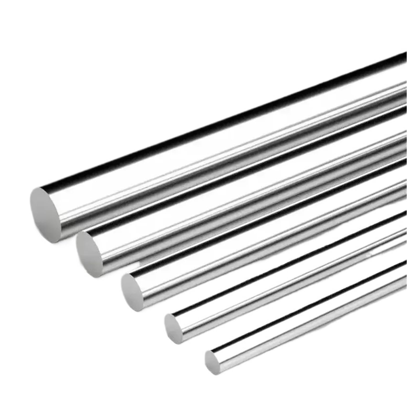 Ejes lineales de Acero Inoxidable, Varilla de Acero Inoxidable 304, diámetro 3 a 10 mm, Longitud 100 a 500 for maquetas Coches Bricolaje(200mm,6mm)