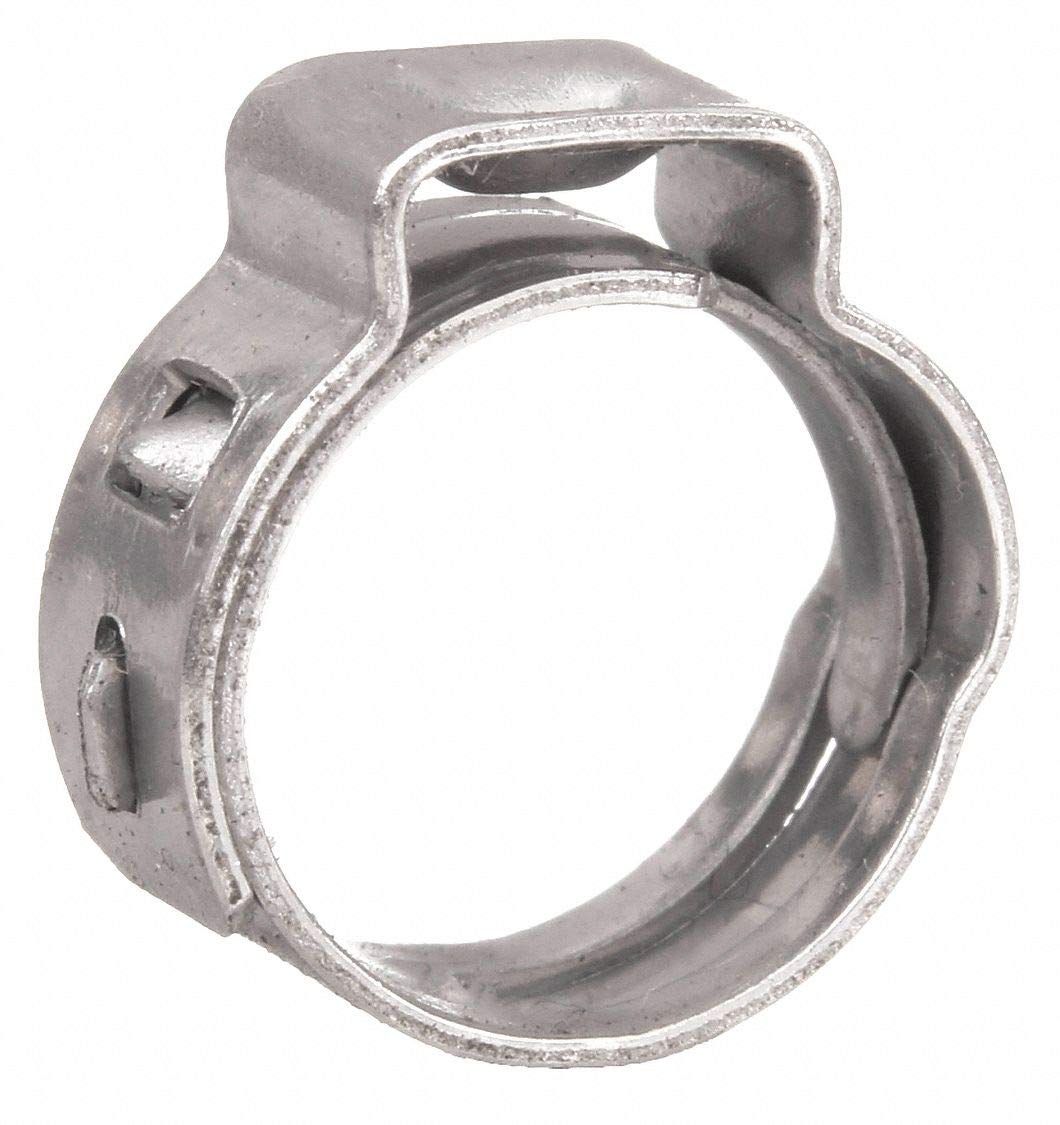 Pack of 25 Open 15 mm Double Ear Closed Oetiker 10100019 ZincPlated