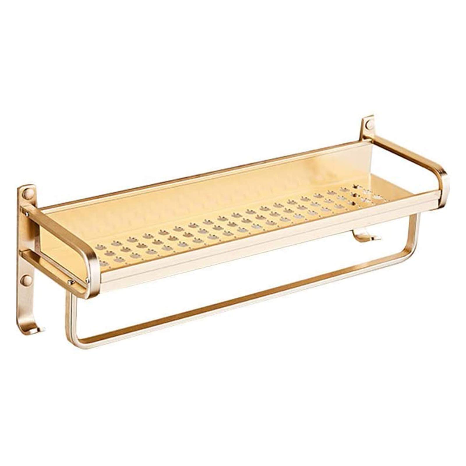 Bathroom Shelf Bathroom Shower Basket No Drilling Bath Room Caddy Self Adhesive Rectangle Anti Rust Shower Accessories with