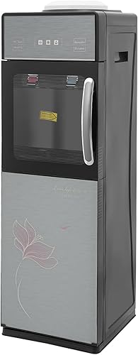 Top Loading Dispensador de agua para botellas de 5 galones, frío caliente y temperatura ambiente, dispensador de enfriador de agua independiente con