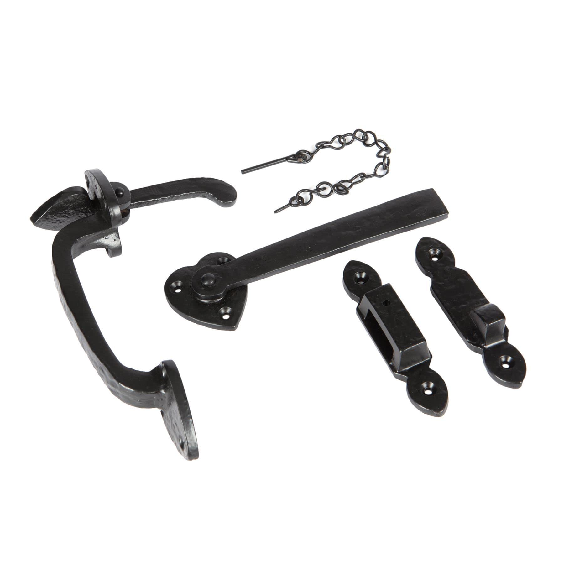 Buy Black 195mm Arrowhead Suffolk Latch Cast Iron Antique Door Gate