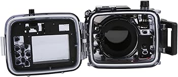 Amazon | 60m / 65.6yd水中防水ハウジングケース ソニーRX100 RX100 II