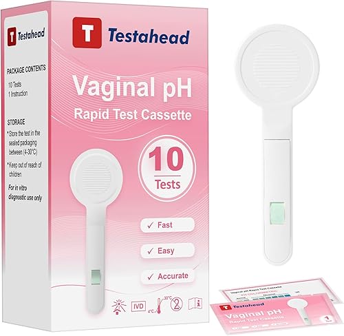 Specialized - Palillos de prueba de equilibrio de pH vaginal femenino, 10 piezas, kit de detección de infecciones por levaduras, prueba BV, diseñado