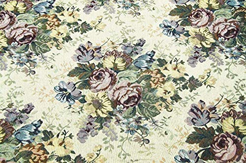 Russo Tessuti Tessuto Gobelin Floreale Grande