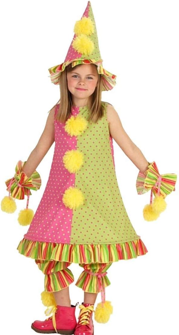 Princess Paradise Carnaval Clown Costume Dress