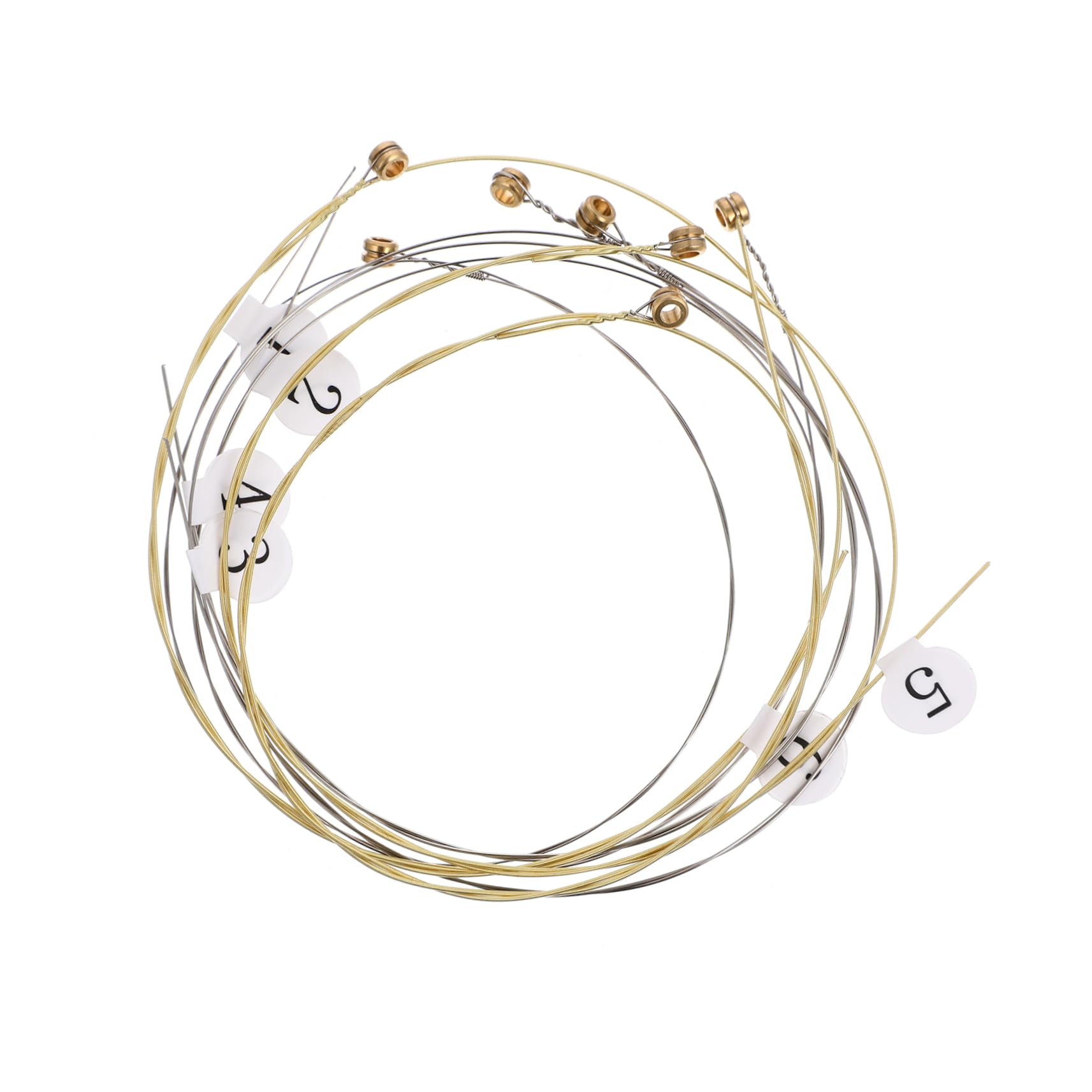 BESTonZON 7Pcs Lyre Strings Quality Replacement Strings for Harp Accessories Easy Install with Indicators for Musicians and Beginners Durable Sound Quality