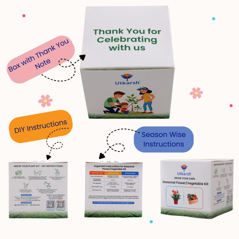 DIY Flower Growing Kit - Perfect Birthday Gift! -7 DIY Flower Growing Kit - Perfect Birthday Gift! -7