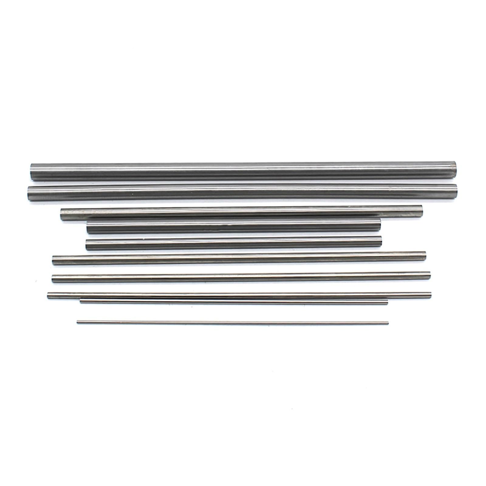 Metall-Rundstab, Stahlstange, DIY-Achsenbau-Modellmaterial(8mmx250mm,5pcs)