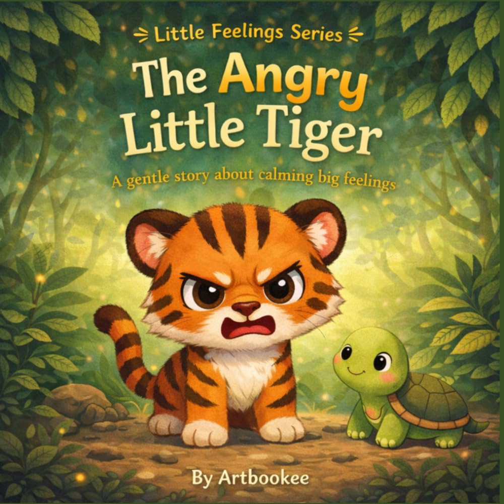 The Angry Little Tiger: A gentle story about calming big feelings (Animals Little Feelings Series)