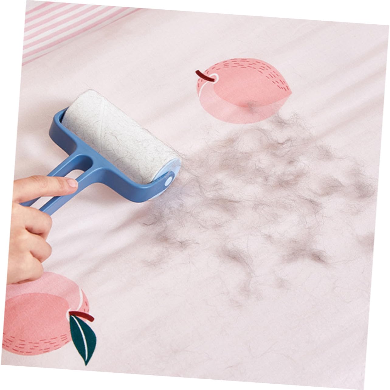 Fusselrolle Tierhaarentferner Selbstreinigend Mit Abnehmbarem Roller Ersatzset 8 Stück Für Kleidung Teppich Sofa Haustiere