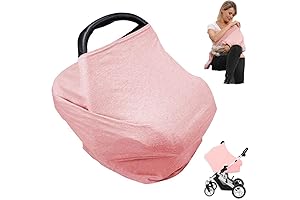 Hicoco Nursing Cover | Breastfeeding & Carseat Cover | 3-in-1 Design for...