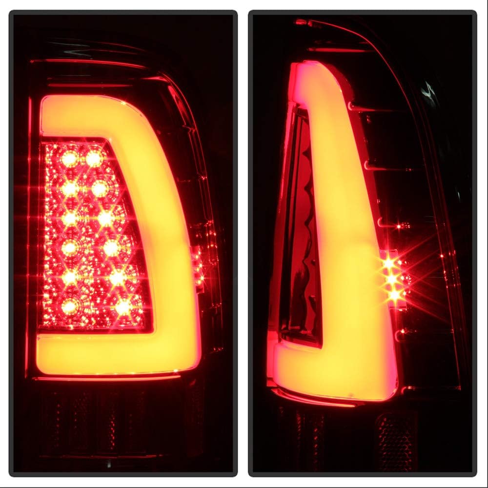 ACANII - For Smoke 1997-2003 Ford F150 1999-07 F250 SD LED Light Bar Tail Lights Brake Lamps