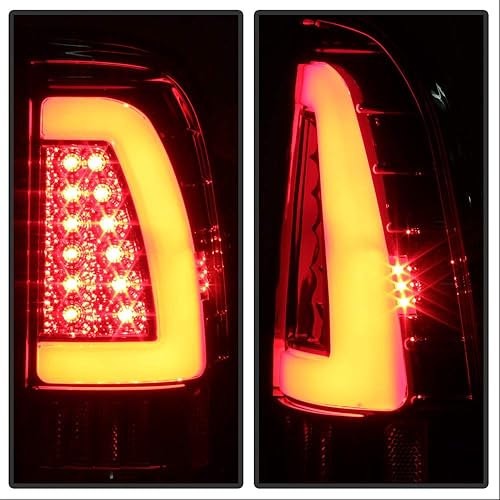 Miniatura 5 de ACANII - Para humo 1997-2003 Ford F150 1999-07 F250 SD barra de luz LED luces traseras lámparas de freno