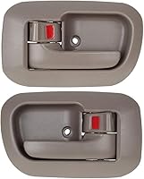 Vista 1 de 1 par de manijas de puerta interiores compatibles con Toyota Sienna 1998 1999 2000 2001 2002 2003, sustituye a OE 80533 80504, marrón