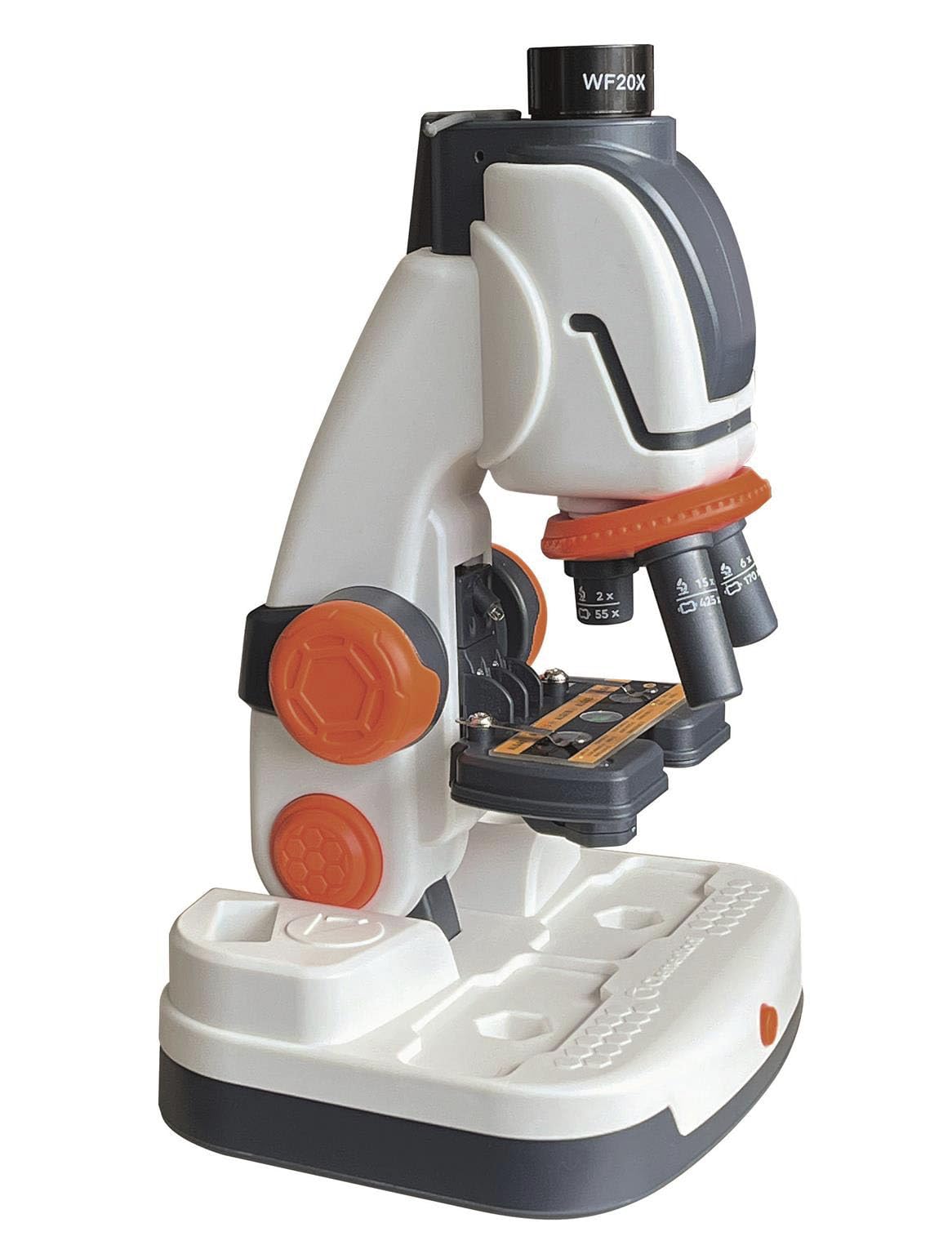 Clementoni Scienza e Gioco - Microscopio smart AI, Interattivo con Telecamera Wi-Fi, Super Microscopio con modalità Digitale e analogica, Bambini 8+ Anni, Lingua Italiana, 19387
