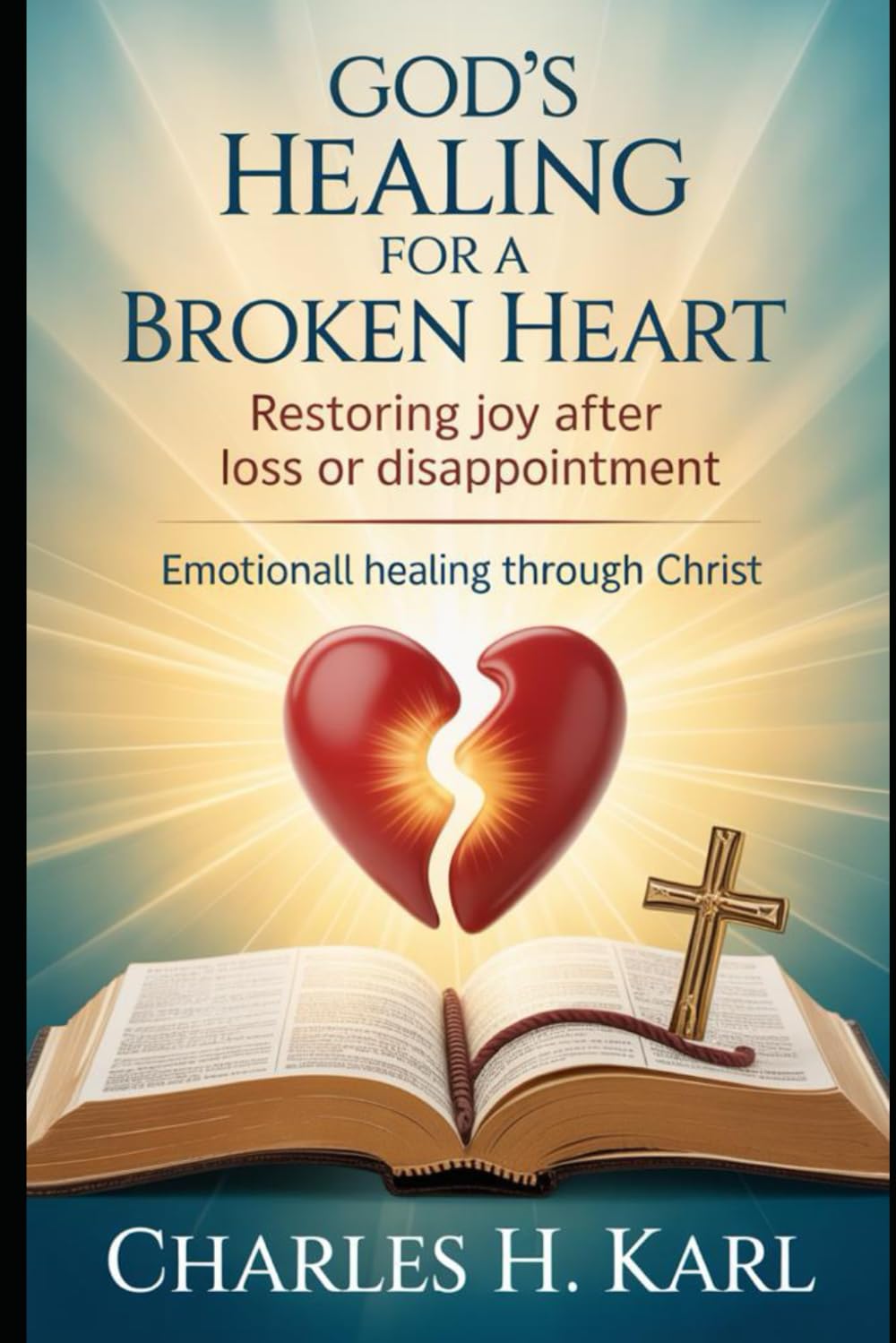 GOD’S HEALING FOR A BROKEN HEART – RESTORING JOY AFTER LOSS OR DISAPPOINTMENT: Emotional healing through Christ