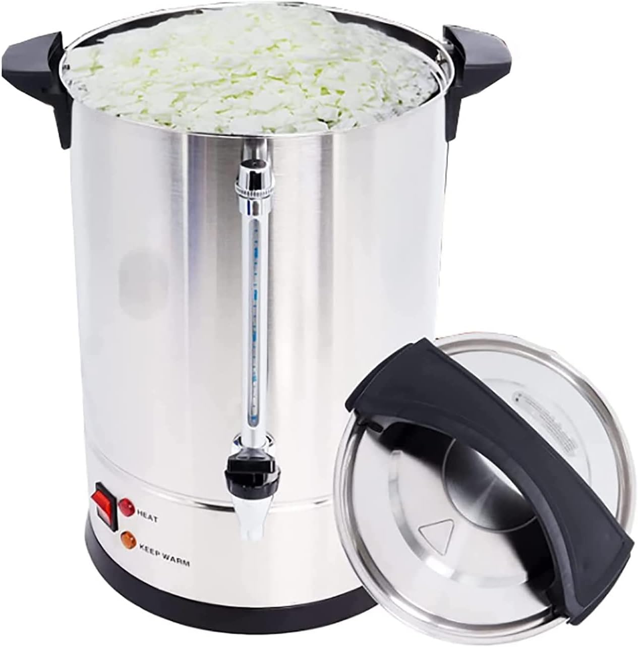 WUTTLE Wax Melter with Temp Control and Pour Spout