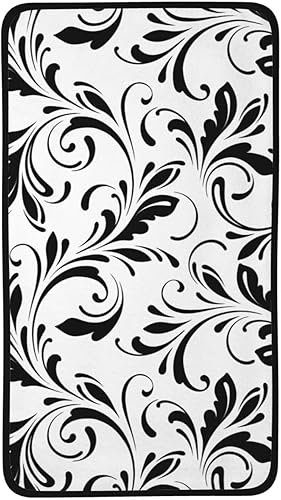 Toallas de baño suaves de mano con flores de remolino, toallas de mano para baño, toalla de microfibra para el pelo, toalla de secado de terciopelo