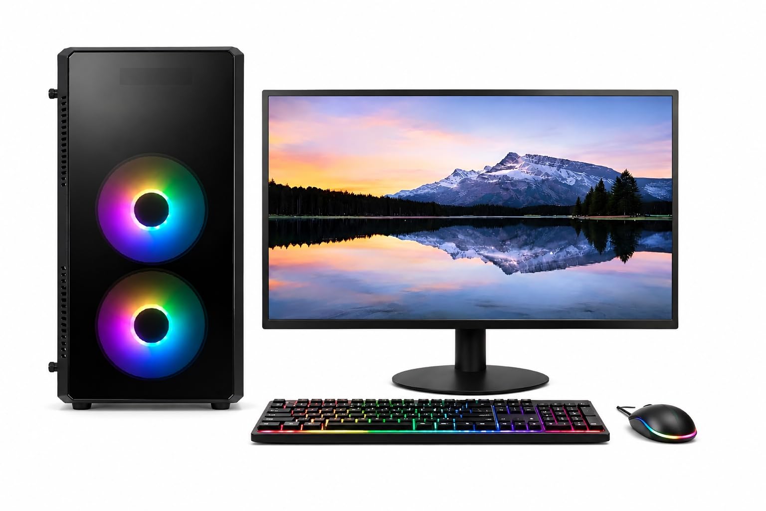 lavya ASSAMBLED PC i5-4400/ Ram 16GB/512GB SSD/Windows10 /WiFi Dongal/19 Inch Monitor/Keyboard+Mouse for Home, Gaming Pc, Office (Full Set up)-image-48