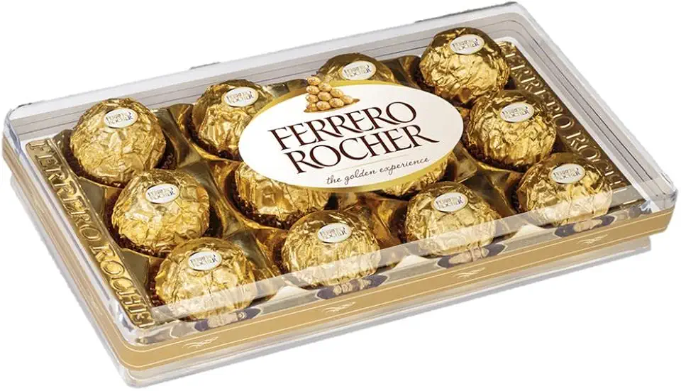 Bombom Ferrero Rocher com 12 unidades