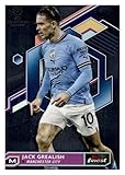 2022-23 TOPPS FINEST UEFA #95 JACK GREALISH MANCHESTER CITY SOCCER OFFICIAL TRADING CARD OF SOCCER