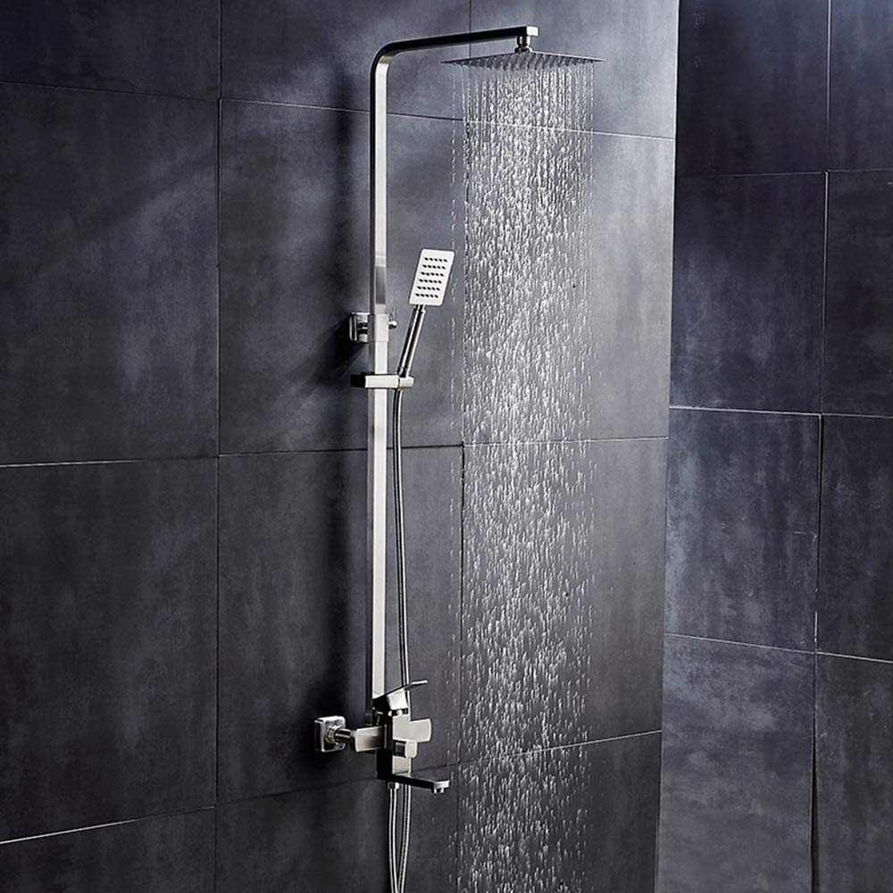Robinet de douche domestique et pommeau fixe pour la rénovation maison