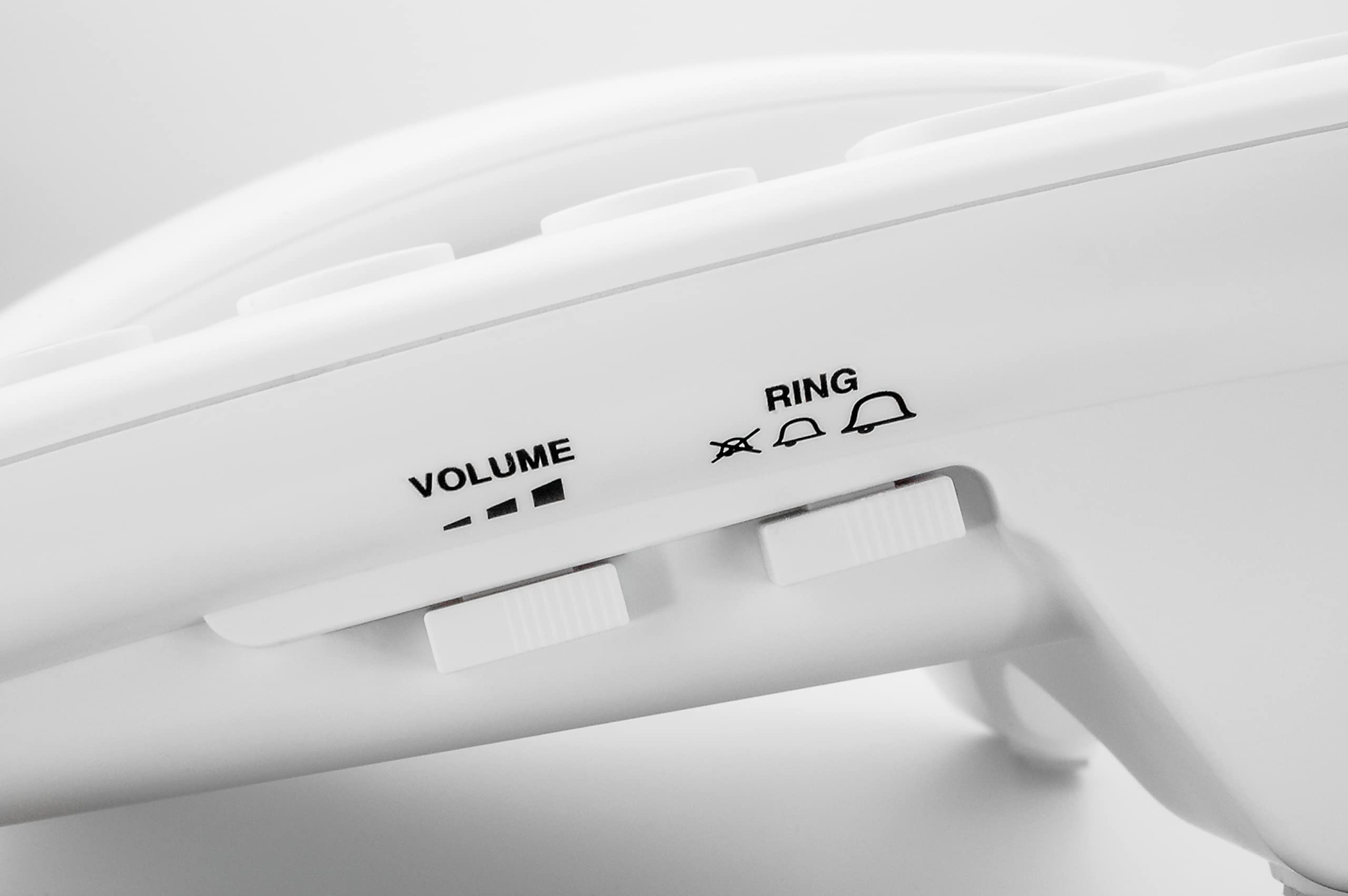 Geemarc Photophone 110 - Teléfono Fijo de Botones Grandes con Volumen de Recepción Amplificado y Teclas Fotográficas Personalizables para Mayores - Pérdida Auditiva de Baja a Media - Versión ES