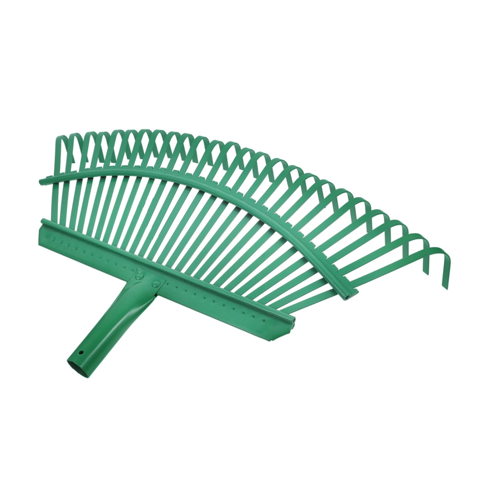 Ersatzkopf für Gartenrechen aus Stahl, Grün, Leicht und Multifunktional | Gartenarbeit und Yard Work, zum Entfernen Großer Laubmengen, Passende Ergänzung für Rechen