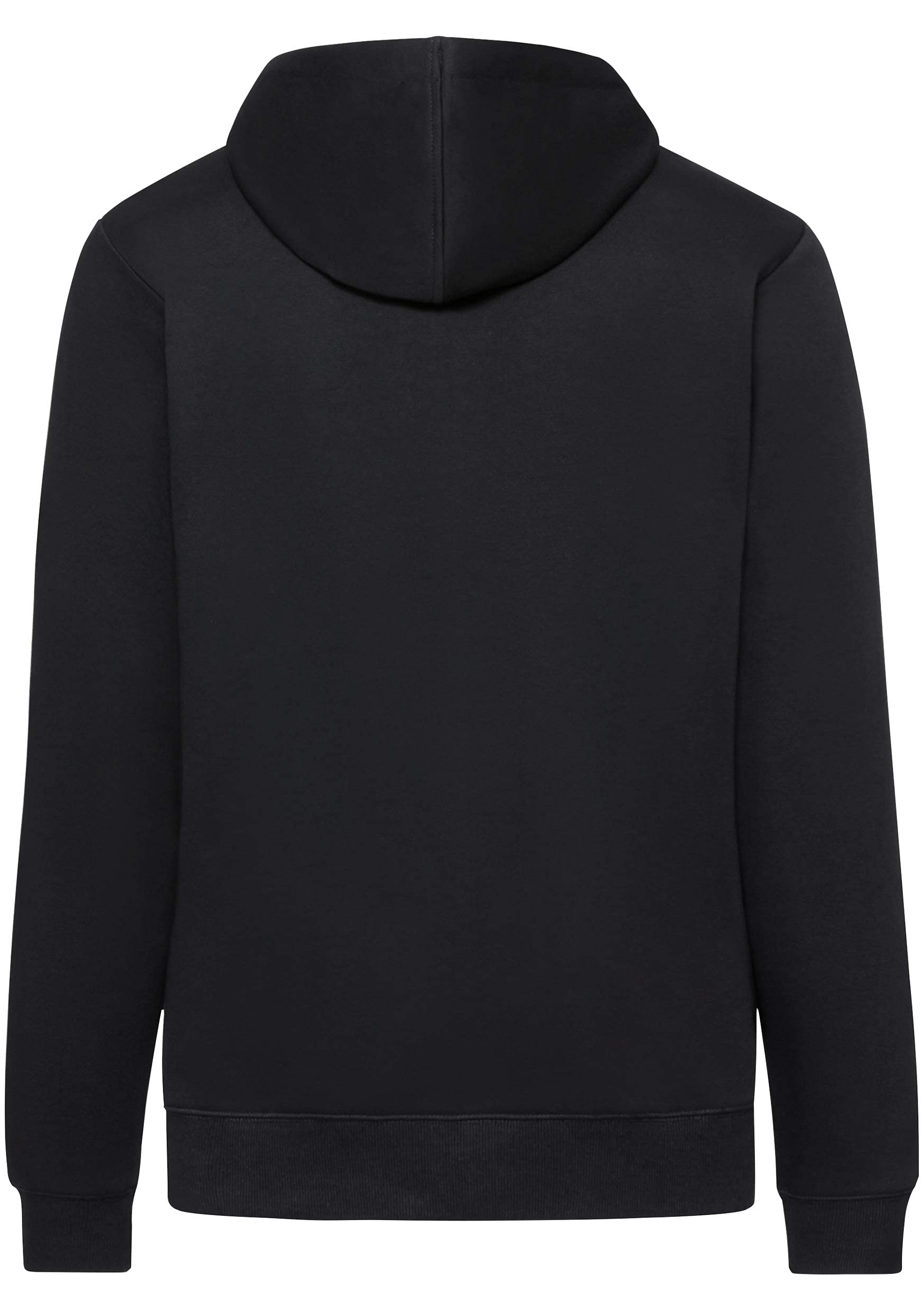 Beats & More AC/DC – High Voltage Est.73 Premium – Felpa con cappuccio senza tasche – 80% cotone biologico, 20% poliestere riciclato – Uomo (Unisex) Felpa con cappuccio per fan AC/DC