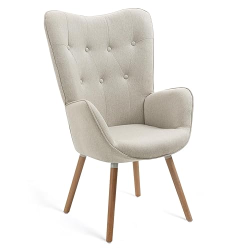 MEUBLE COSY Fauteuil Salon Scandinave Confortable Chaise de Coiffeuse Canapé