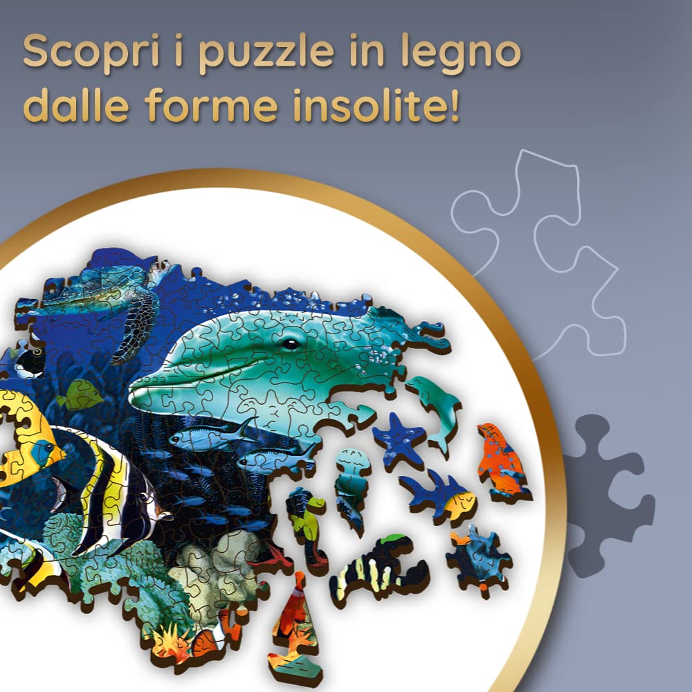 Trefl Puzzle In Legno Magic Room – 1000 Pezzi, Forme Irregolari E 100 Figure Animali, Fai Da Te, 12+ Anni - 5