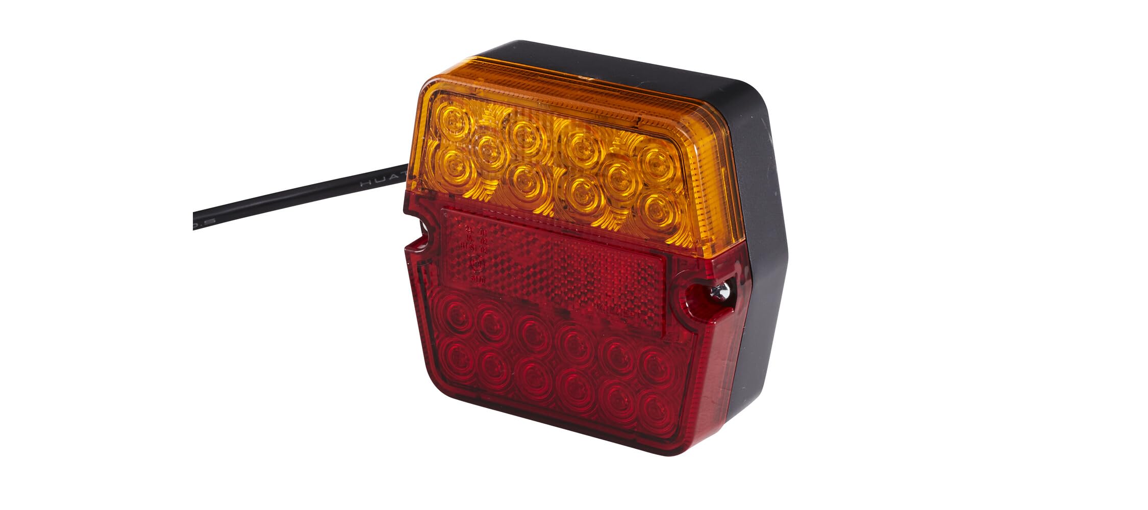 Luce Posteriore HELLA VALUEFIT LED - 24V/12V, Rosso, Per Veicoli, Estremit&agrave; Cavo Aperta