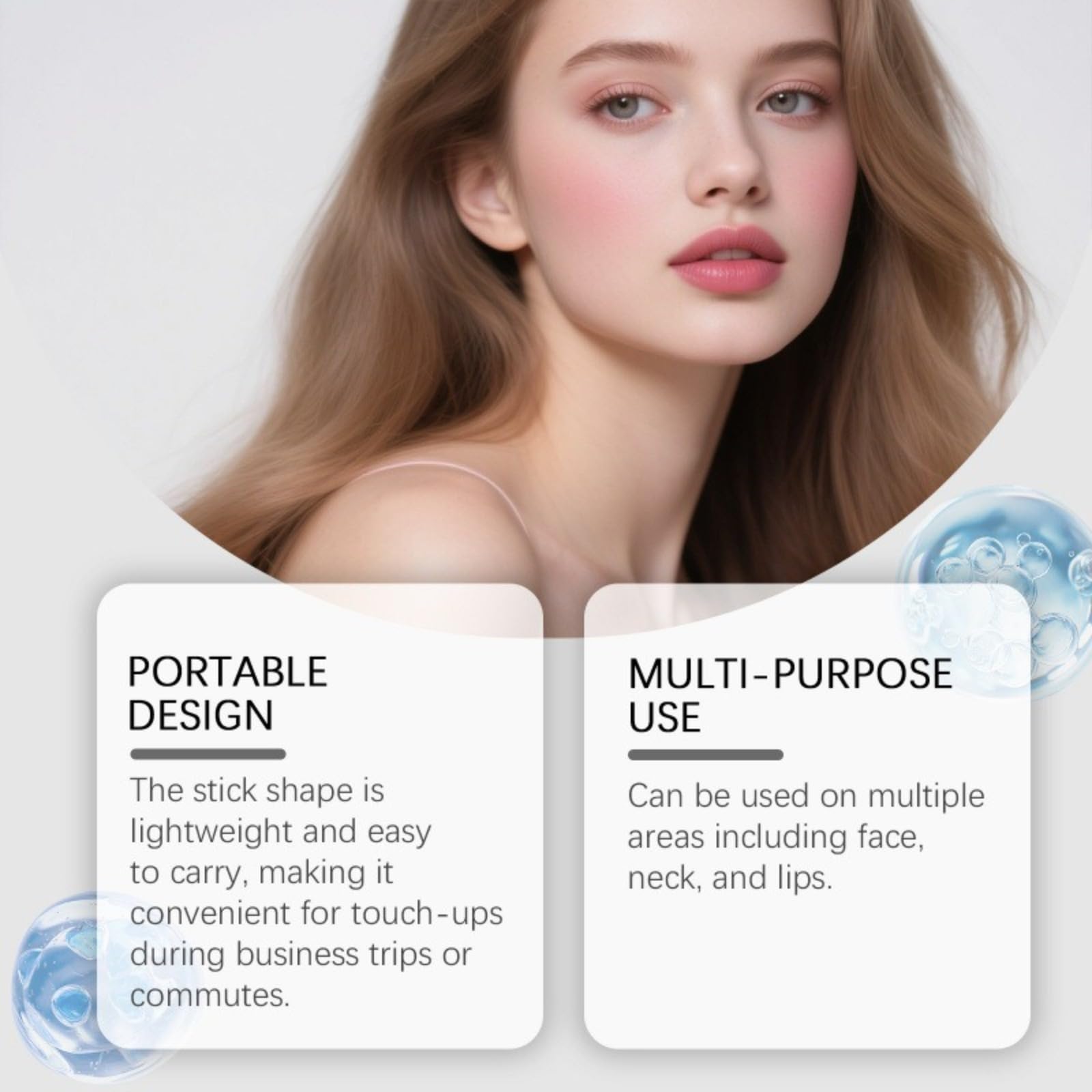 Balsamo rimpolpante multi-effetto al collagene.stick rimpolpante viso