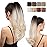 youngways Clip in Ponytail Extension 18 Inch Blonde Claw Clip Pony Tails Hair Extensions for Women Long Straight Curly Tail Ponytails Hair piece Synthetic Fake Versatile Pony Blonde Bayalage