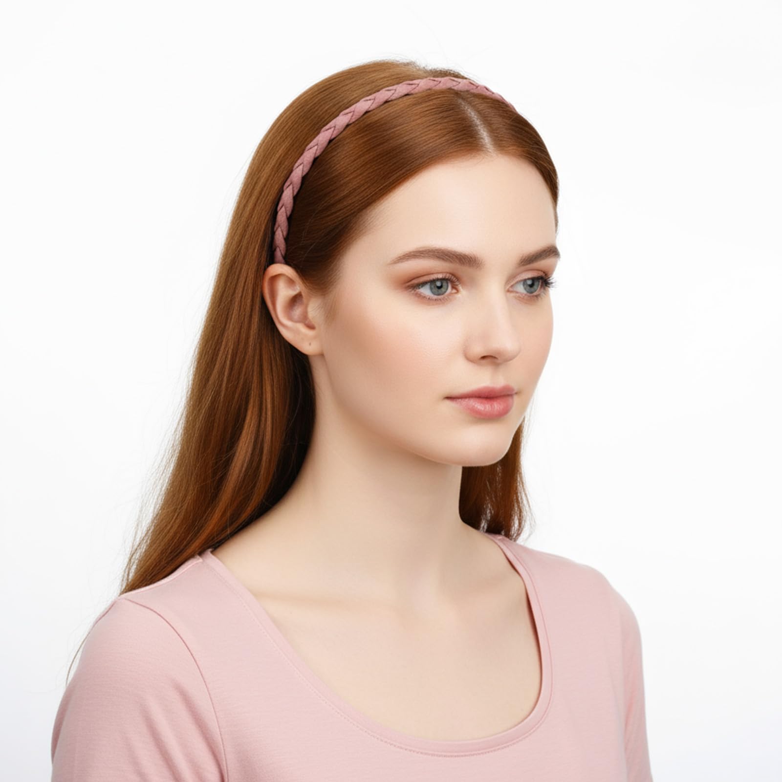 XLIUAX 6 Pcs Thin Braided Headbands - Image 2