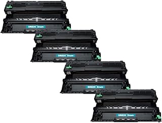 InkSpire 4PK DR820 DR-820 Drum Unit for Brother HL-L6200DW MFC-L5900DW HL-L5200DW MFC-L5800DW MFC-L5700DW HL-L6200DWT MFC-L5850DW MFC-L6700DW MFC-L6750DW DCP-L5500DN DCP-L5600DN