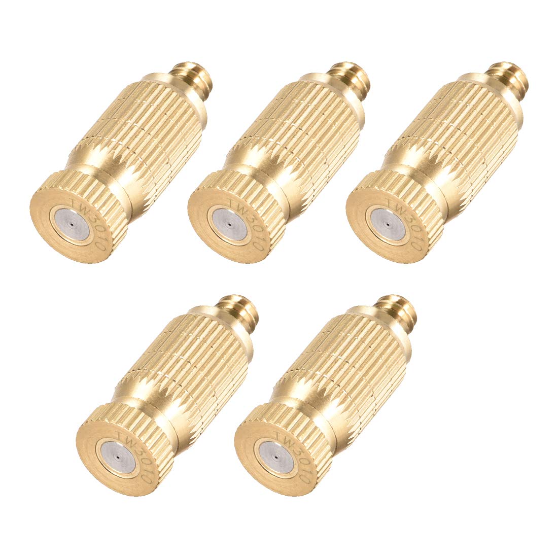 Buse de pulverisation filetee 0.3 mm en laiton uxcell pour brumisateur de jardin exterieur