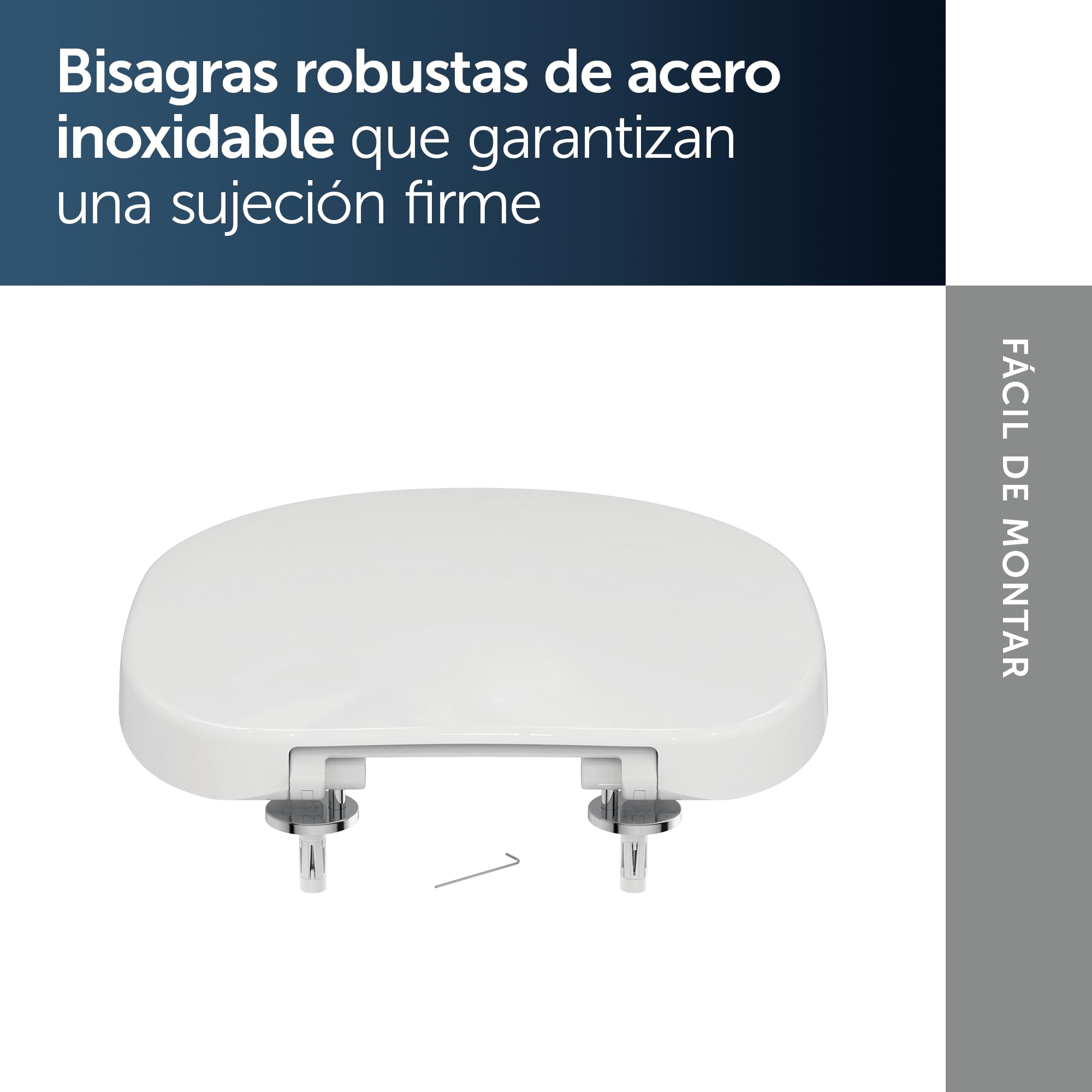 Ideal Standard Tempo Arc - Asiento de inodoro, color blanco