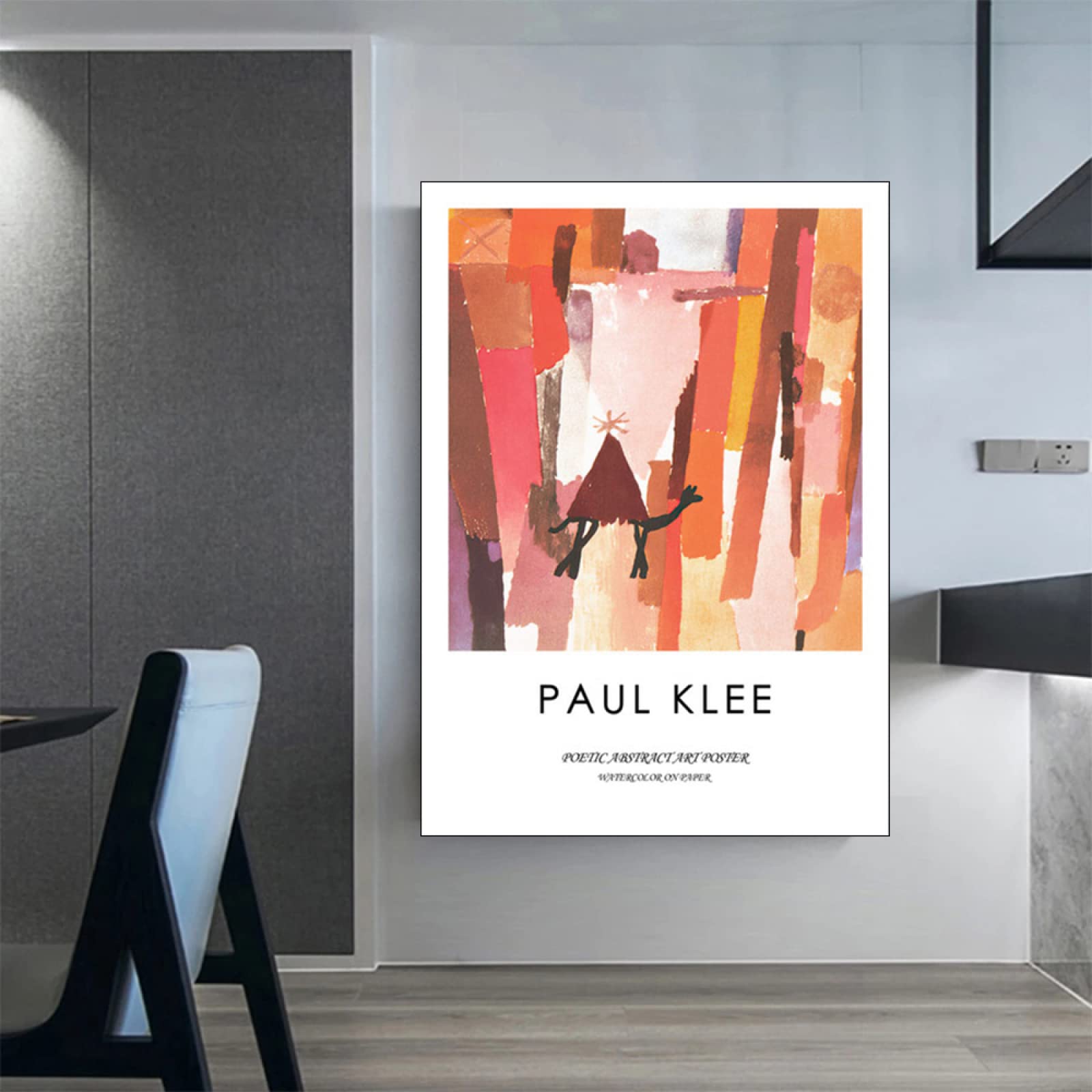 Amazon｜Paul Kleeパウル・クレー絵画インテリア抽象アートパネル平面