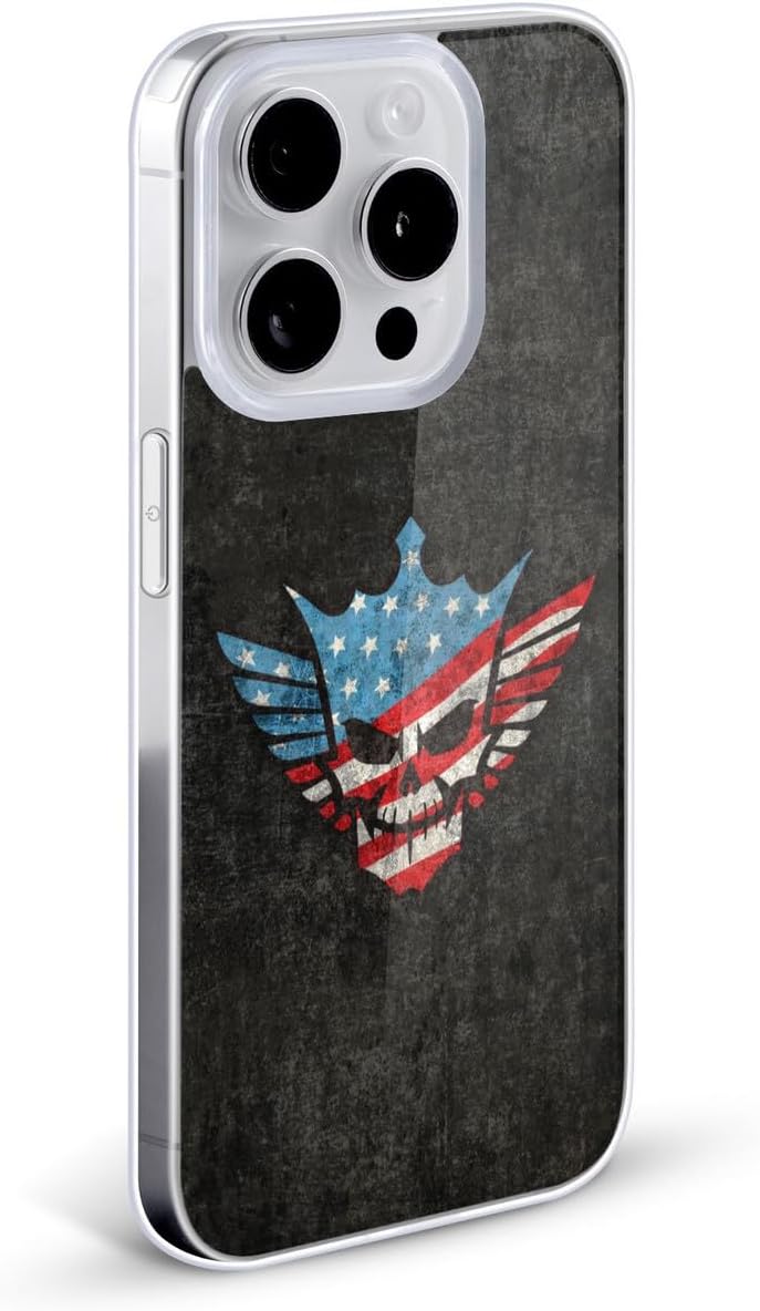 Head Case Designs Officially Licensed WWE American Nightmare Logo Cody Rhodes Graphics Gel Case [Military Grade Protection] Compatible with Apple iPhone 13