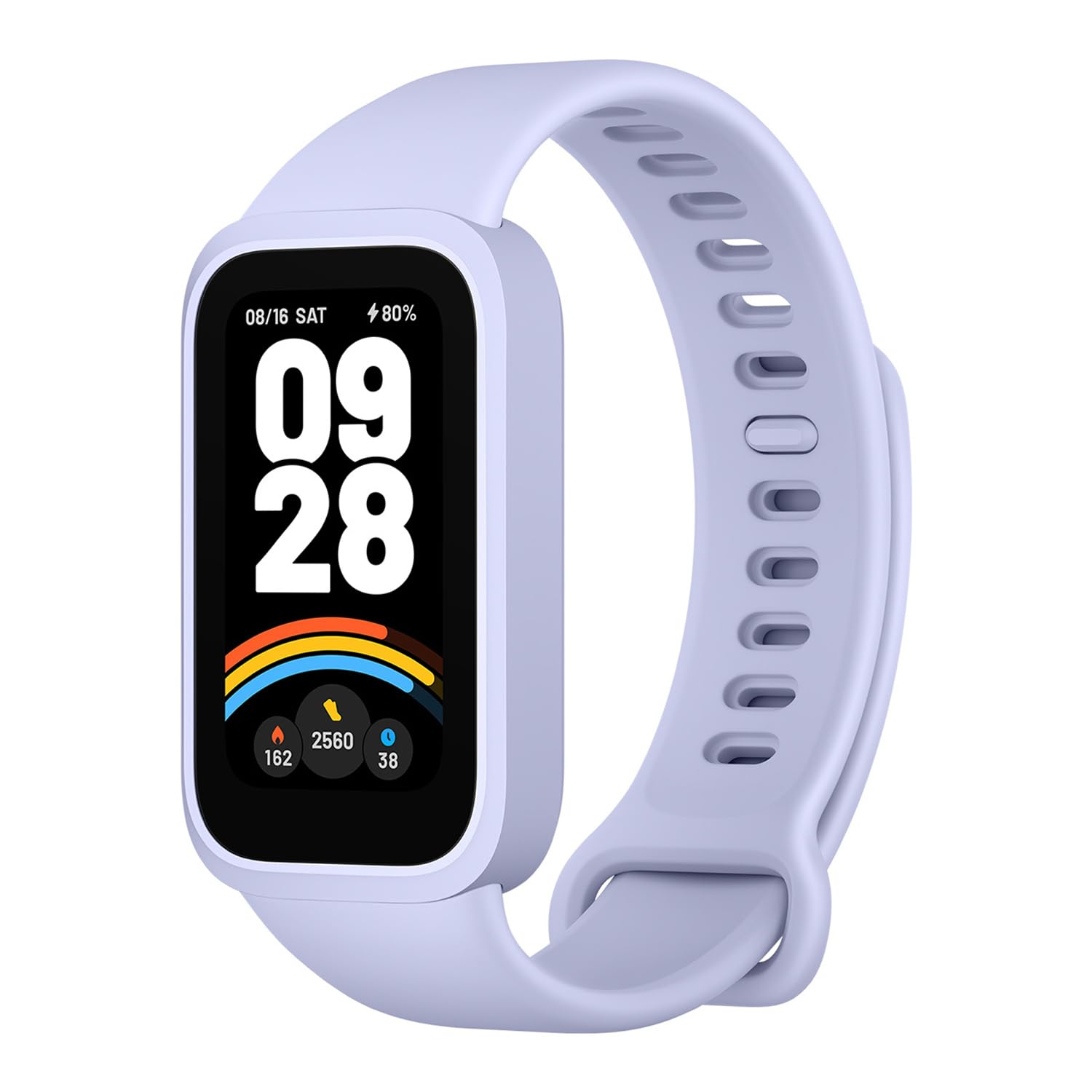 XIAOMI Smart Band 9 Active, smart watch, Schermo TFT 37mm, Monitoraggio Salute: SpO2, Frequenza Cardiaca, Sonno e Stress, 50 modalità sportive, Resistenza Acqua 5 ATM, Durata Batteria 18 giorni, Viola