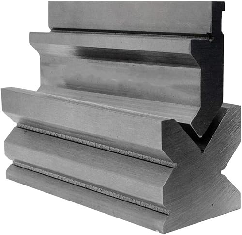 DBM IMPORTS Combo V-Die y Punch Block Prensa de freno de 4 vías 6" x 2-38" x 2-38" de acero sólido resistente