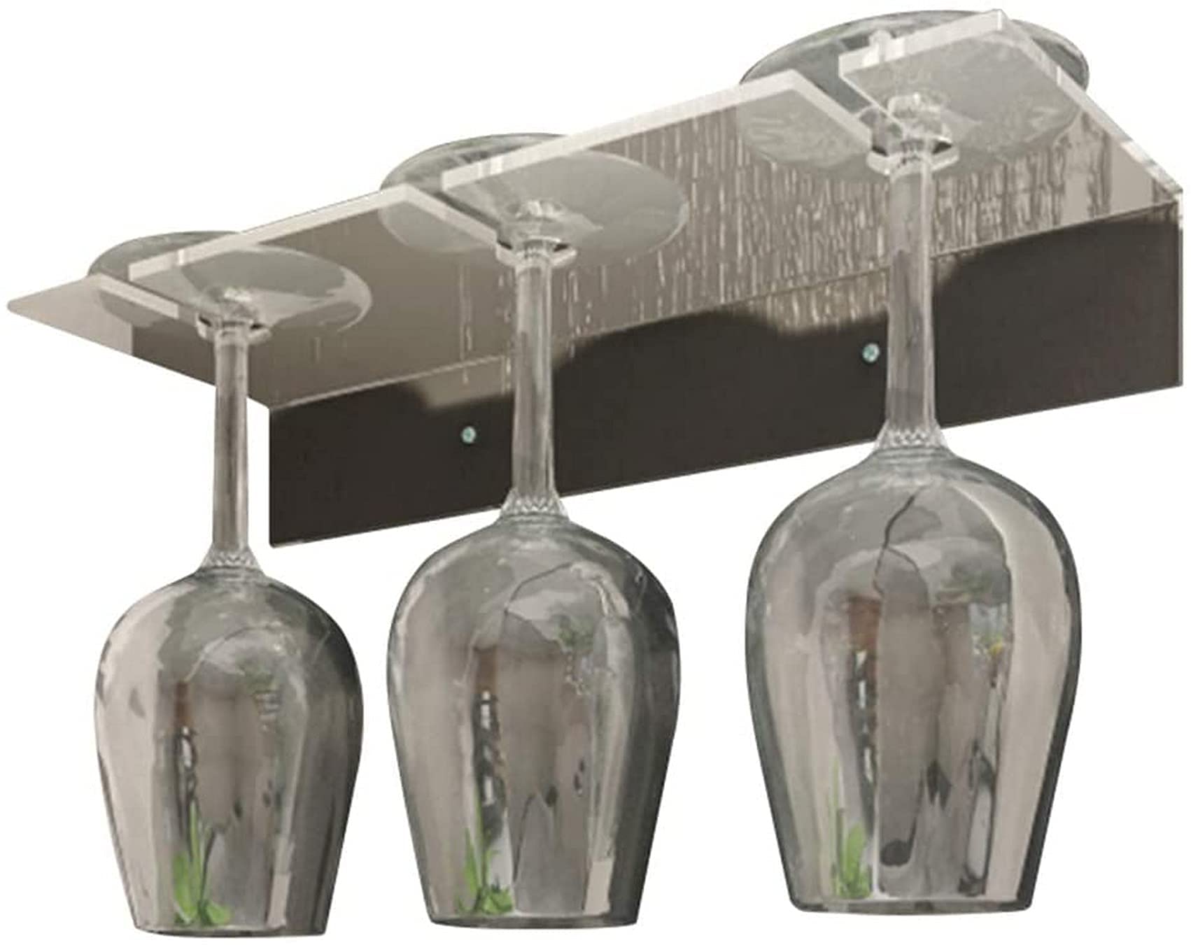 Amazon｜ワイングラスホルダー逆さまホームグラスホルダー、3つの