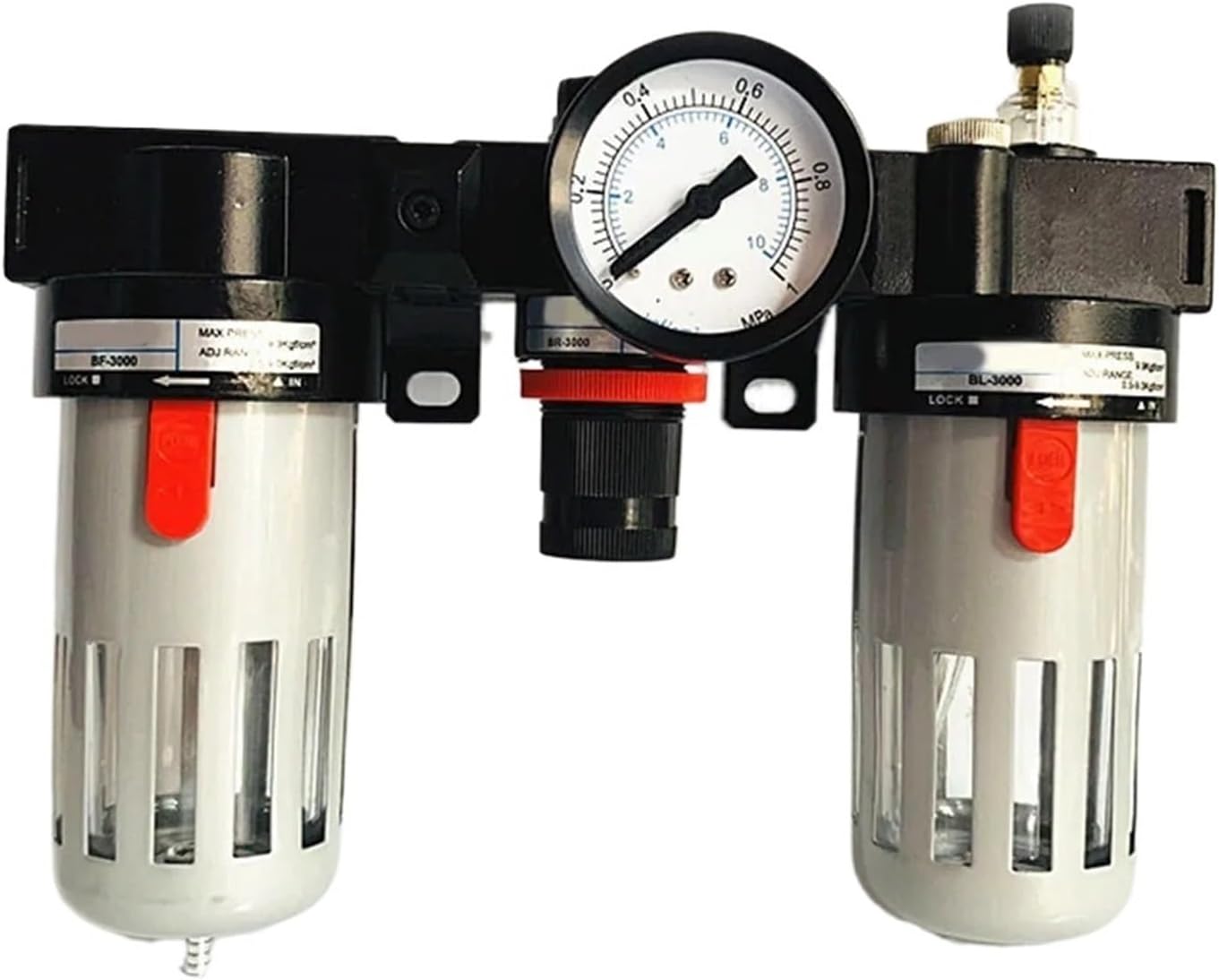 BFC 2000 BFR 3000 BC 4000 G1/4" Air Filter Regulator Combination Lubricator(BC4000)
